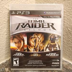 Game - Tomb Raider Trilogy (NEW) - PS3